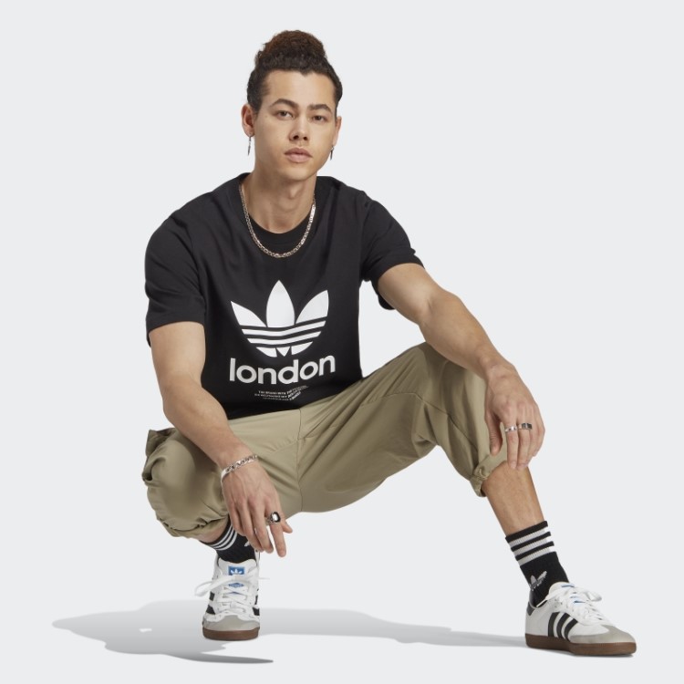 Camiseta Adidas Icone London City Originals Preta