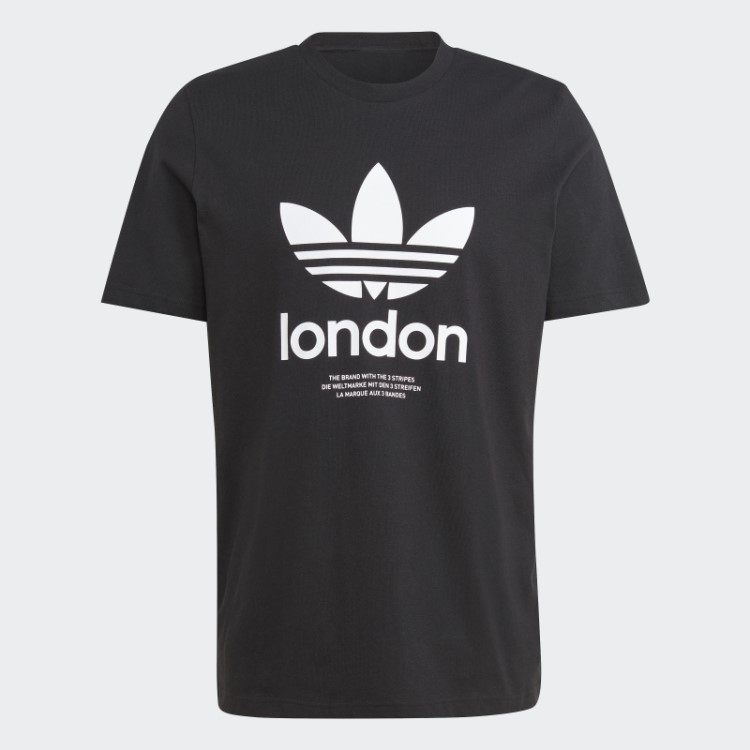Camiseta Adidas Icone London City Originals Preta