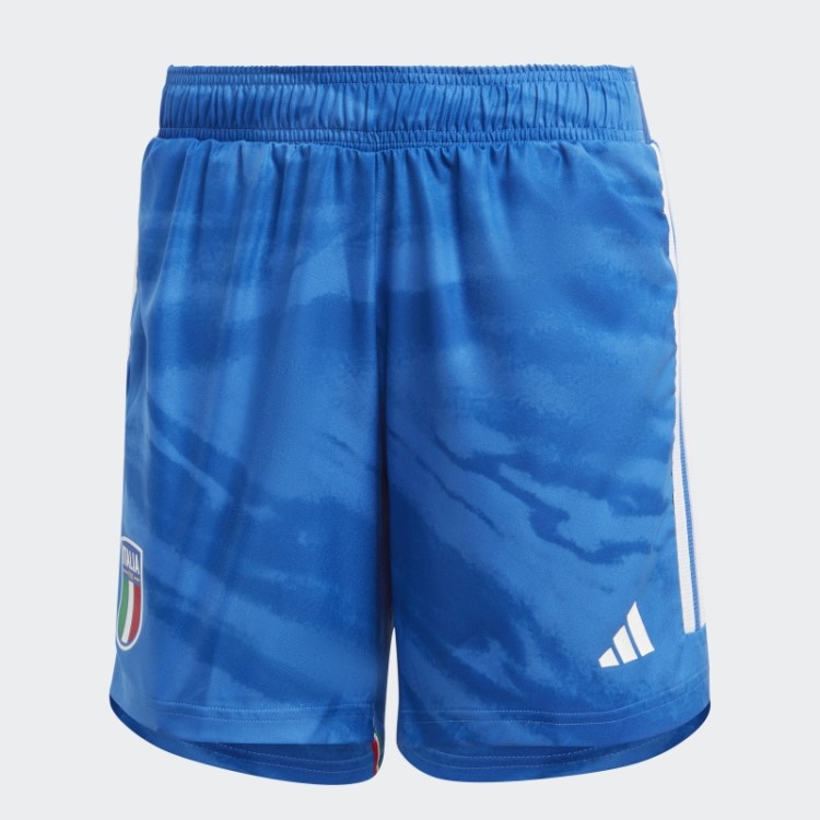 Adidas Italia Time Feminino 23 Home Autêntico Calção Azul