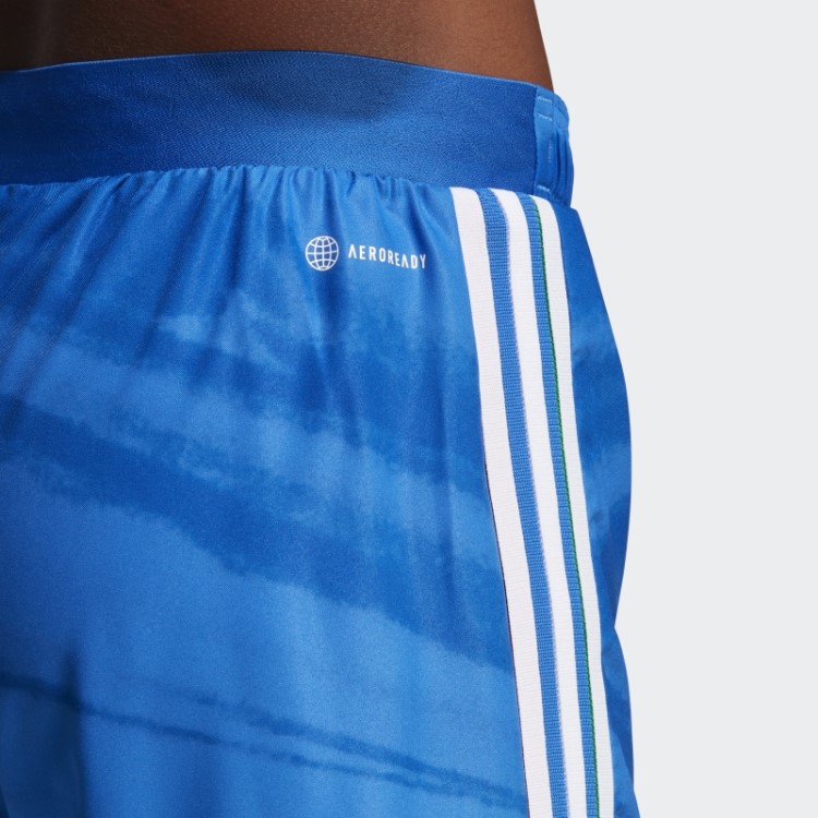 Adidas Italia Time Feminino 23 Home Autêntico Calção Azul