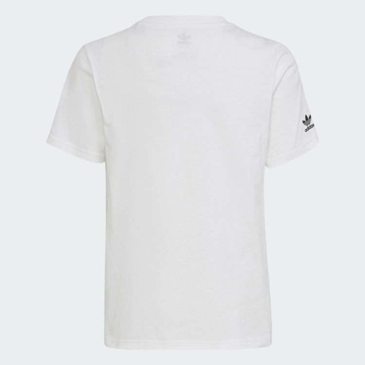 Camiseta Estampada Branca Quente Adidas