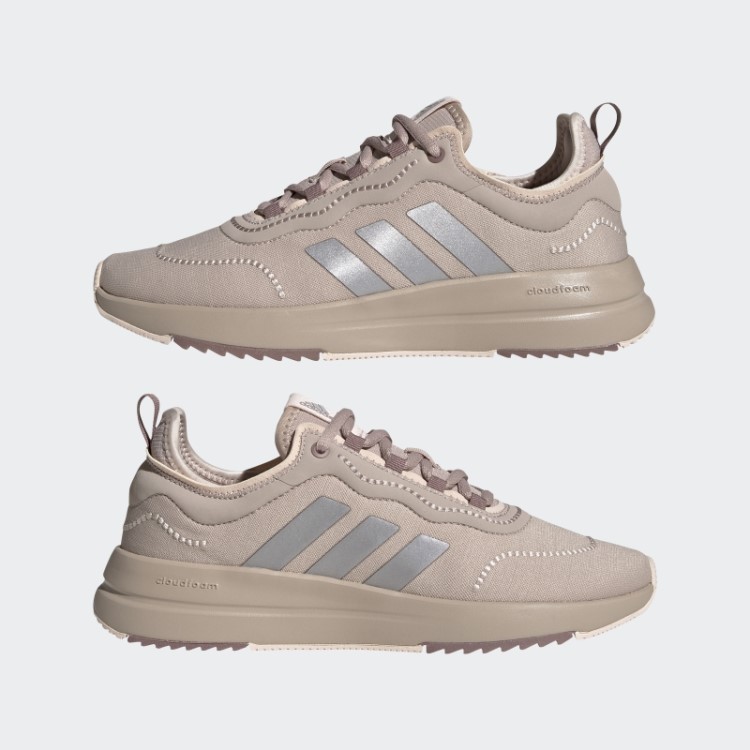 Tênis De Corrida Adidas Comfort Taupe