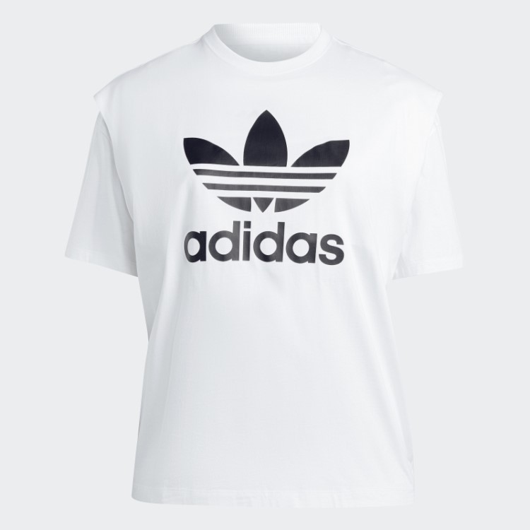 Camiseta Sempre Original (plus Size) Branca Adidas