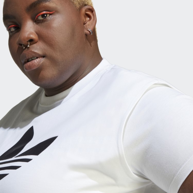Camiseta Sempre Original (plus Size) Branca Adidas