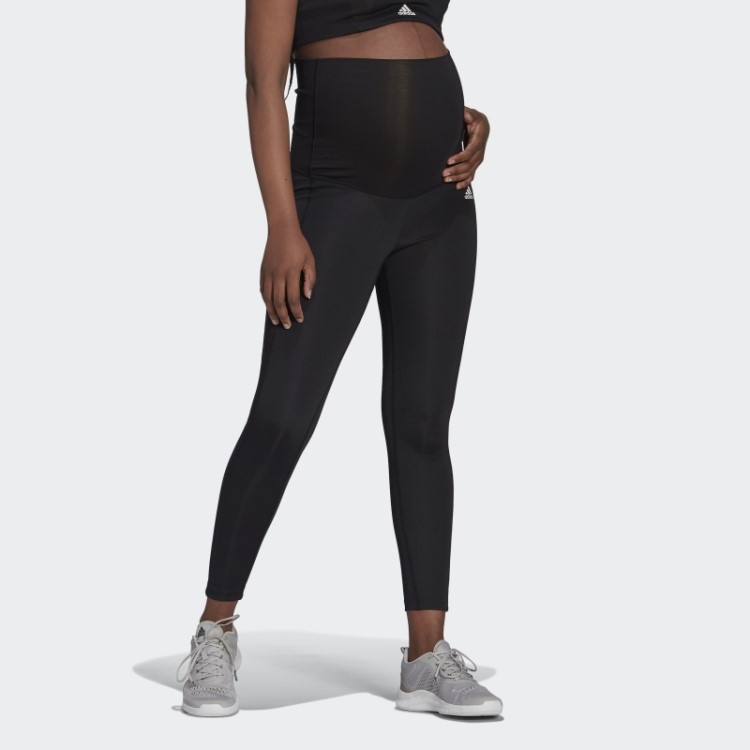 Calça Esportiva Adidas Preta Projetada Para Mover 7/8 (maternidade)