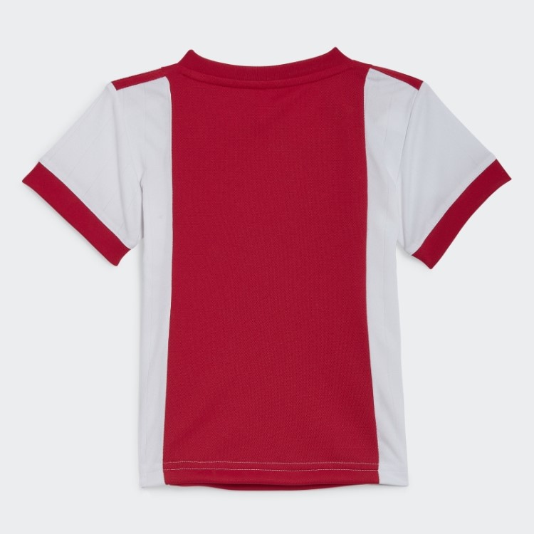 Adidas Bold Red Ajax Amsterdam 22/23 Kit De Bebê Em Casa