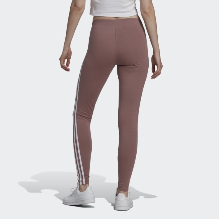 Meia-calça Adidas Adicolor Classics Com As Três Listras Roxa