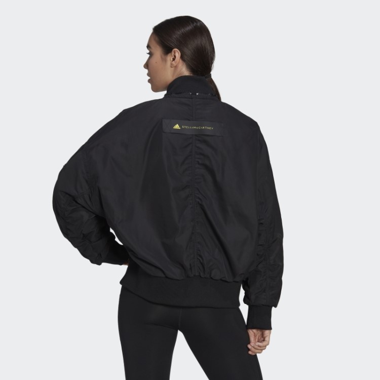 Jaqueta Bomber Preta Adidas By Stella Mccartney