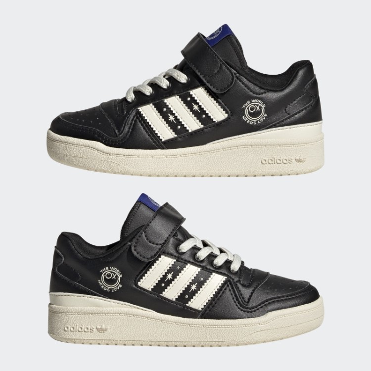 Adidas Forum Tênis Baixo Preto/branco Quente