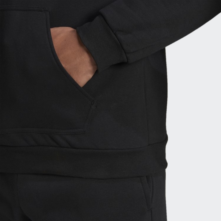 Moletom Com Capuz Preto Entrada 22 Adidas