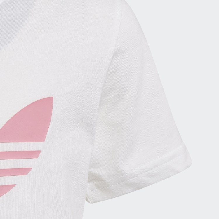 Conjunto De Shorts E Camiseta Adicolor Branco Adidas