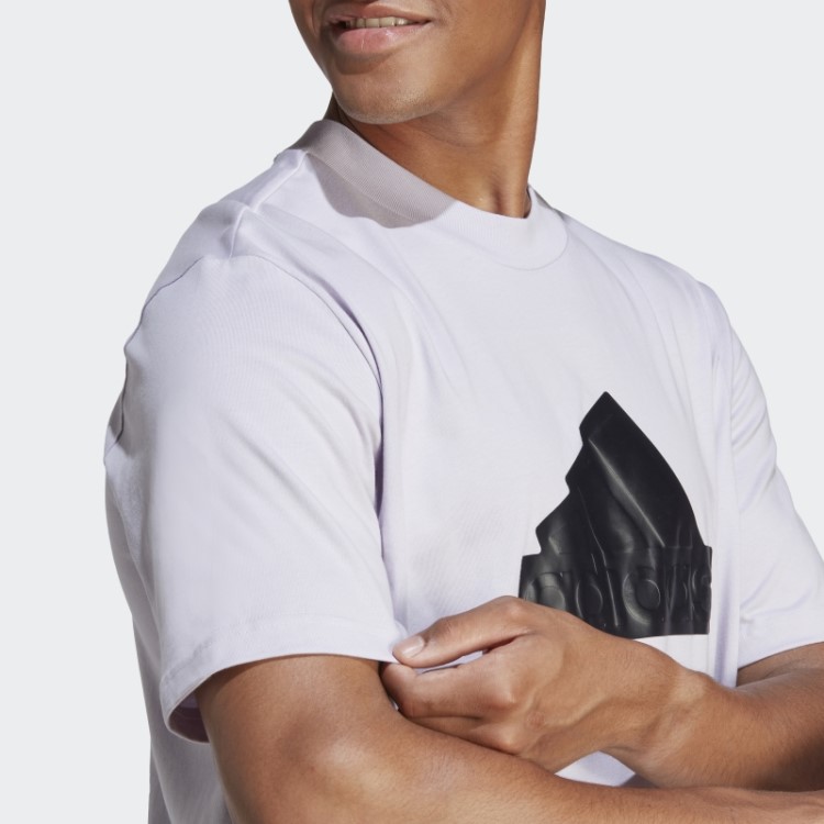 Silver Dawn Adidas Future Icons Badge Of Sport T-shirt