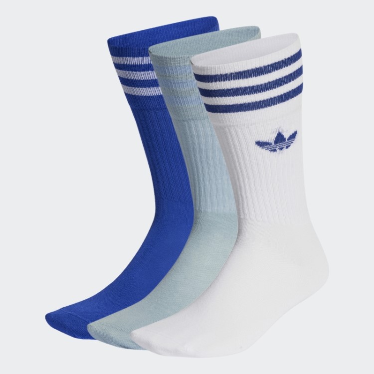 Meias Azuis Adidas 3 Pares