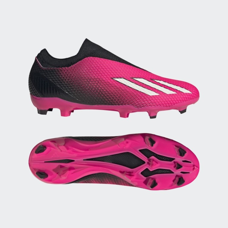 Adidas X Speedportal.3 Botas Rosa Sem Cadarço