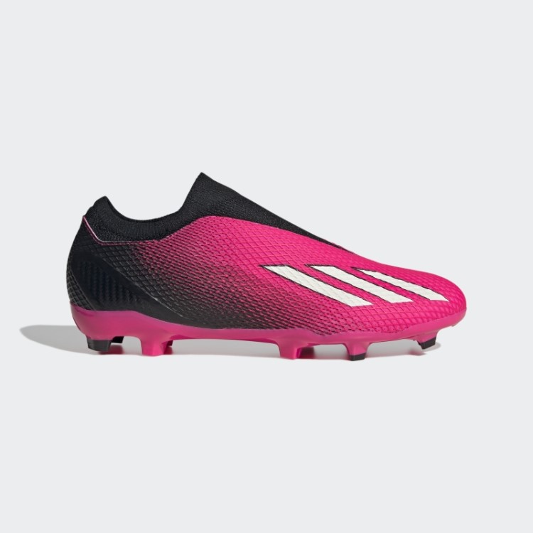 Adidas X Speedportal.3 Botas Rosa Sem Cadarço