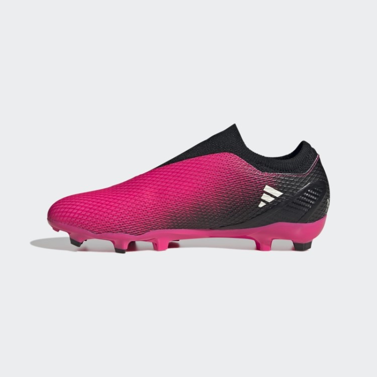 Adidas Pink X Speedportal.3 Chuteiras De Futebol De Campo Firme Sem Cadarço