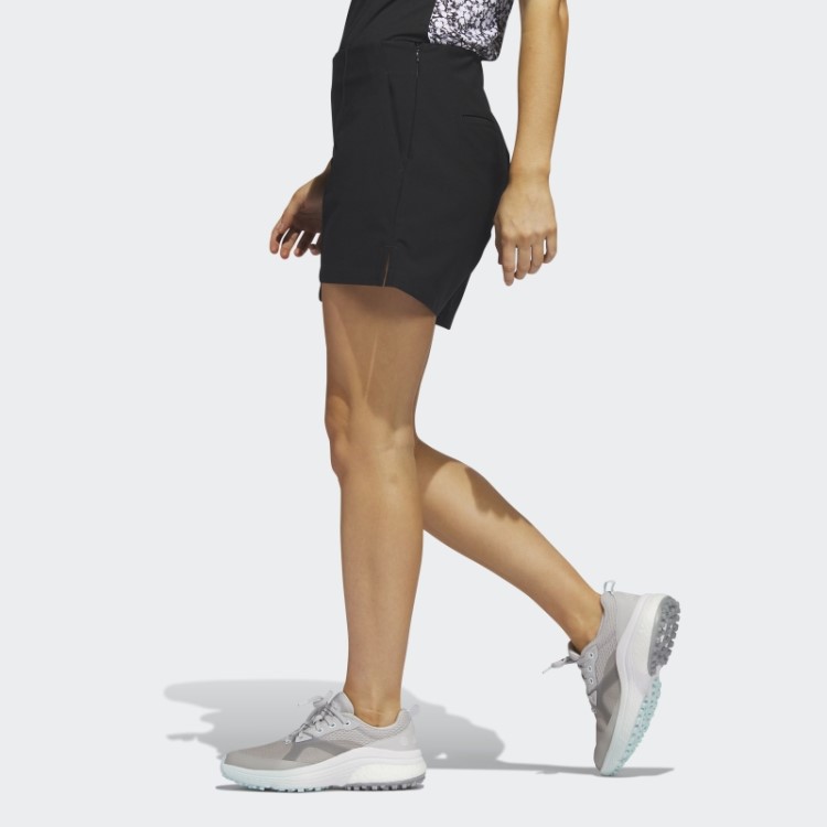 Bermuda De Golfe Preta Adidas Pintuck De 5 Polegadas