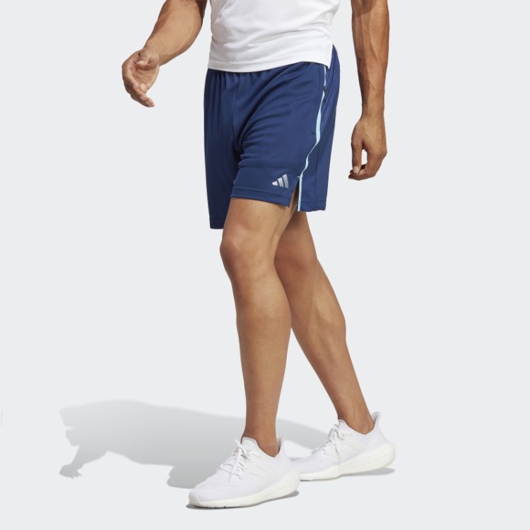 Bermuda Base De Treino Adidas Azul