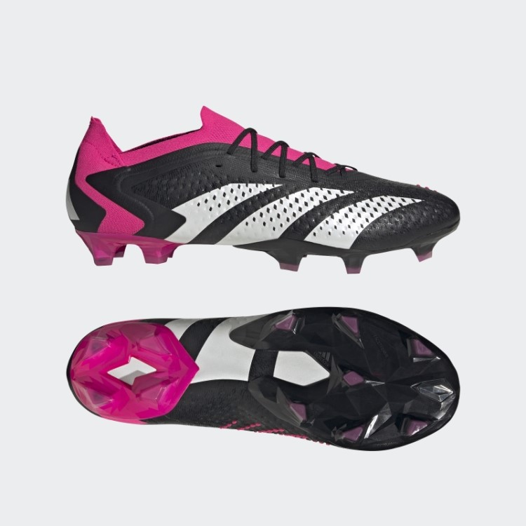 Adidas Predador Precisão.1 Chuteiras Pretas Para Chão Firme