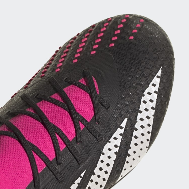 Adidas Predador Precisão.1 Chuteiras Pretas Para Chão Firme