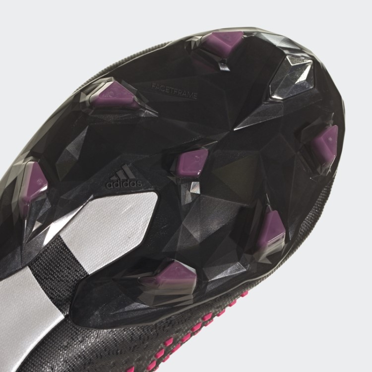 Adidas Predador Precisão.1 Chuteiras Pretas Para Chão Firme