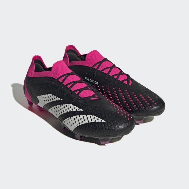 Adidas Predador Precisão.1 Chuteiras Pretas Para Chão Firme
