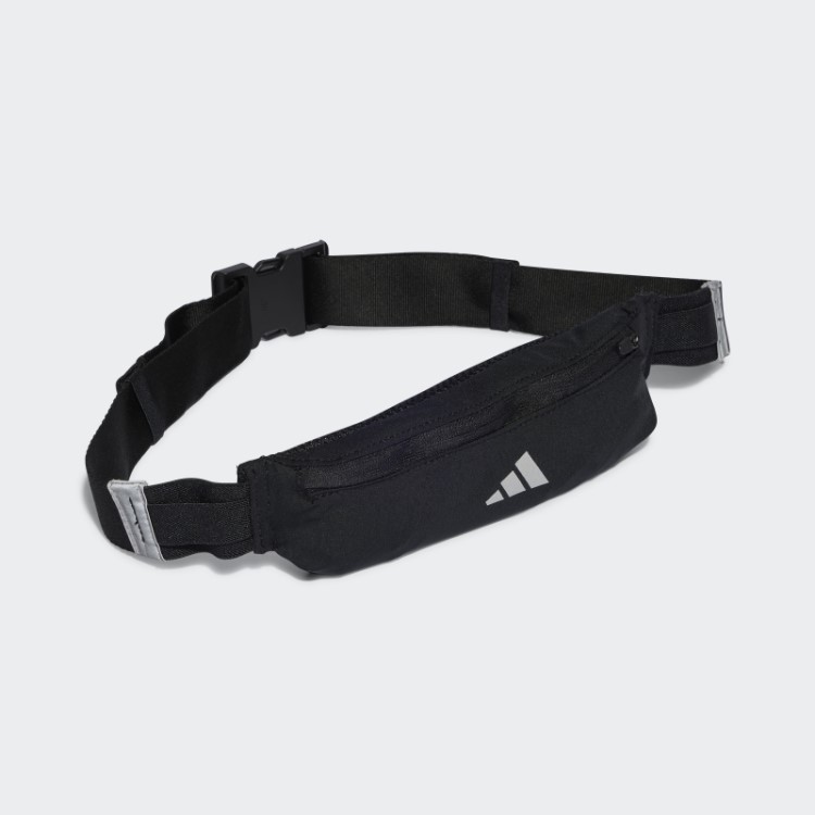 Bolsa De Cintura Preta Com Cinto De Corrida Adidas