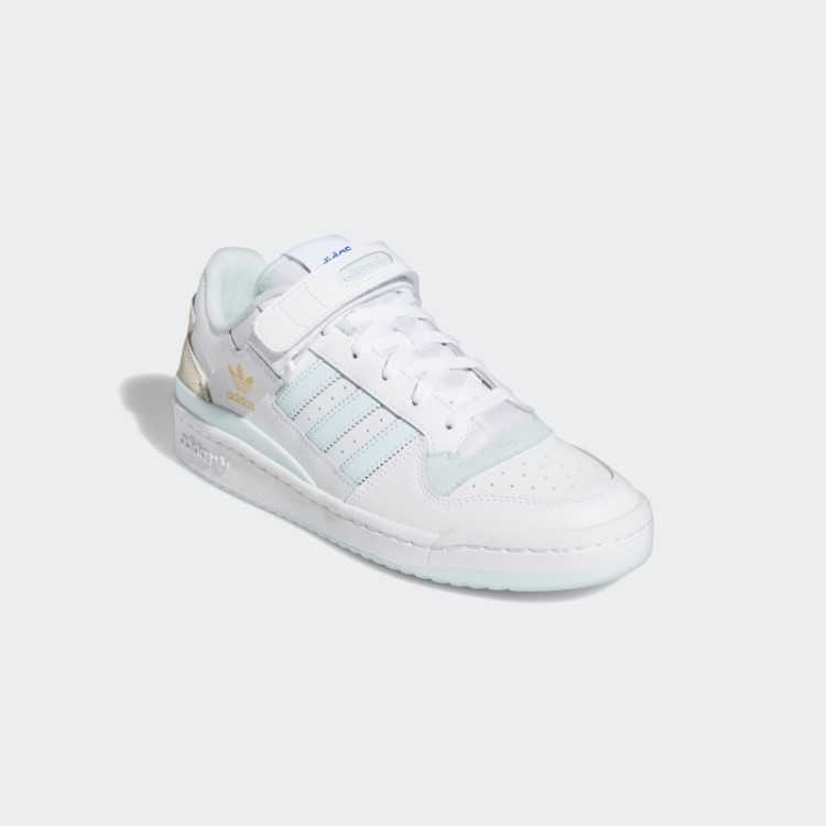 Sapato Baixo Adidas Forum Branco/azul