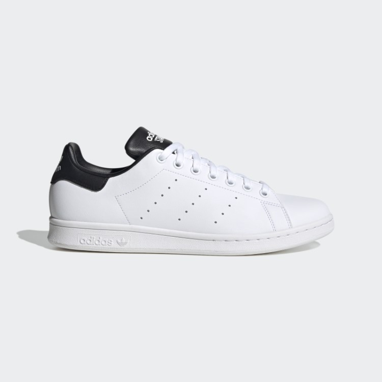 Sapatos Adidas Stan Smith Branco/preto Moda