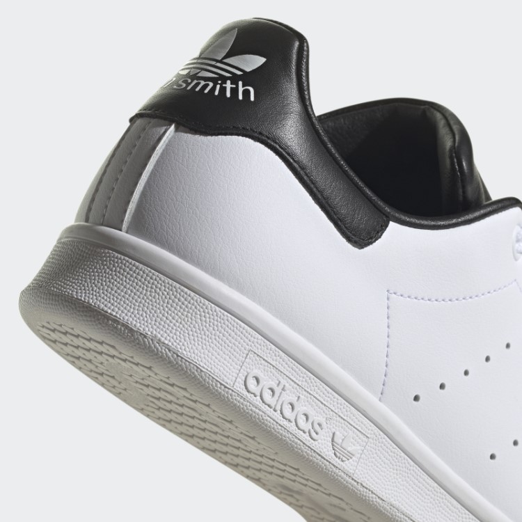 Sapatos Adidas Stan Smith Branco/preto Moda