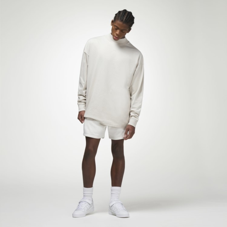 Top Adidas Basquete Manga Longa Alumínio