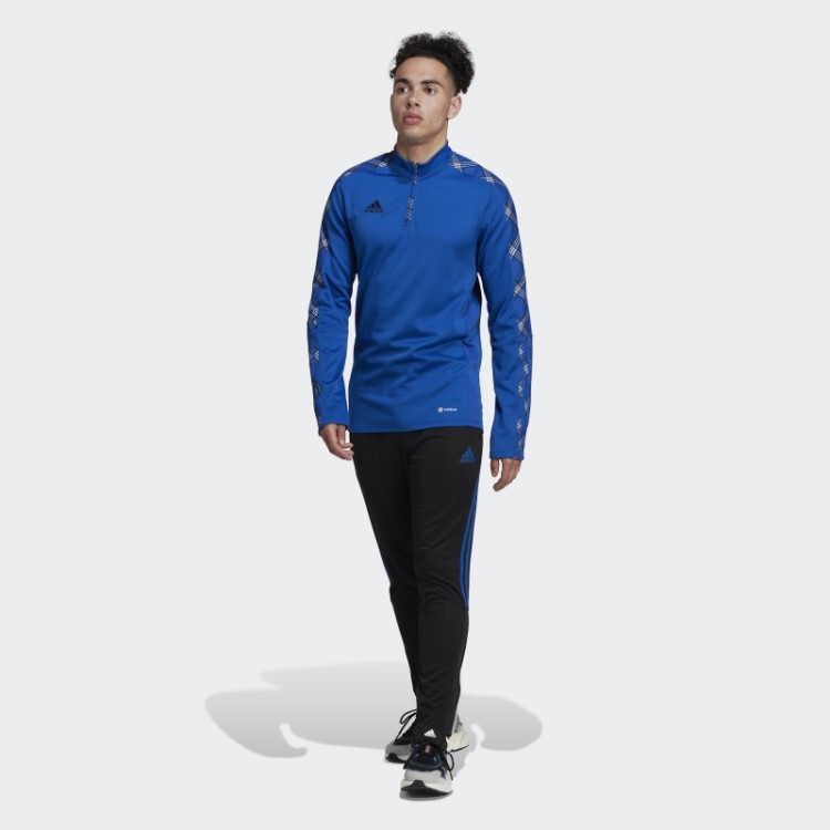 Camisa De Meia Camada De Lã Tiro Azul Royal Adidas