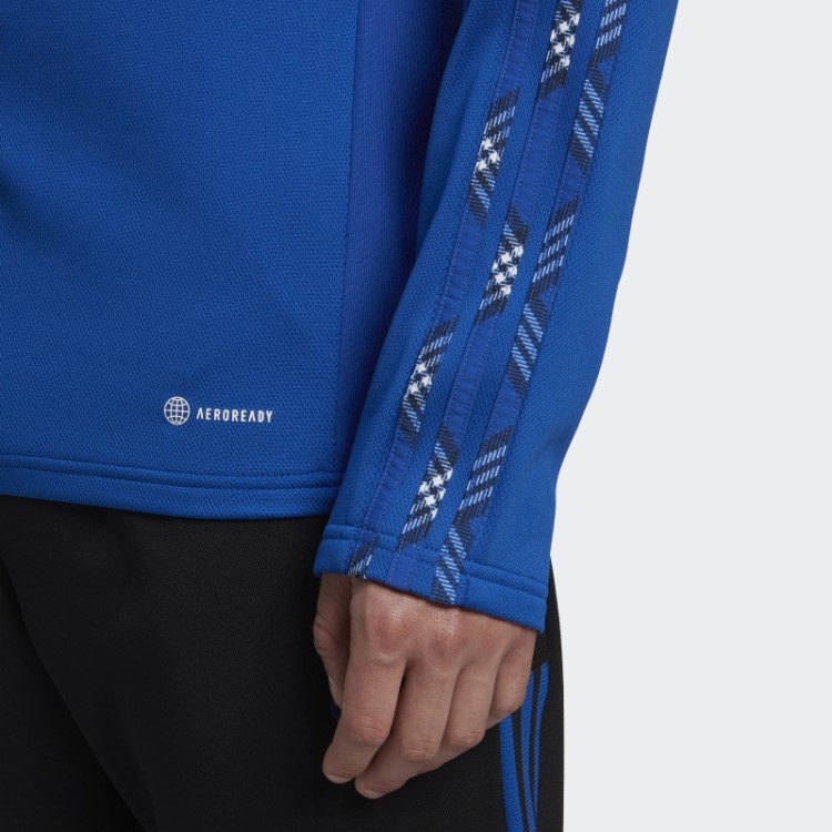Camisa De Meia Camada De Lã Tiro Azul Royal Adidas