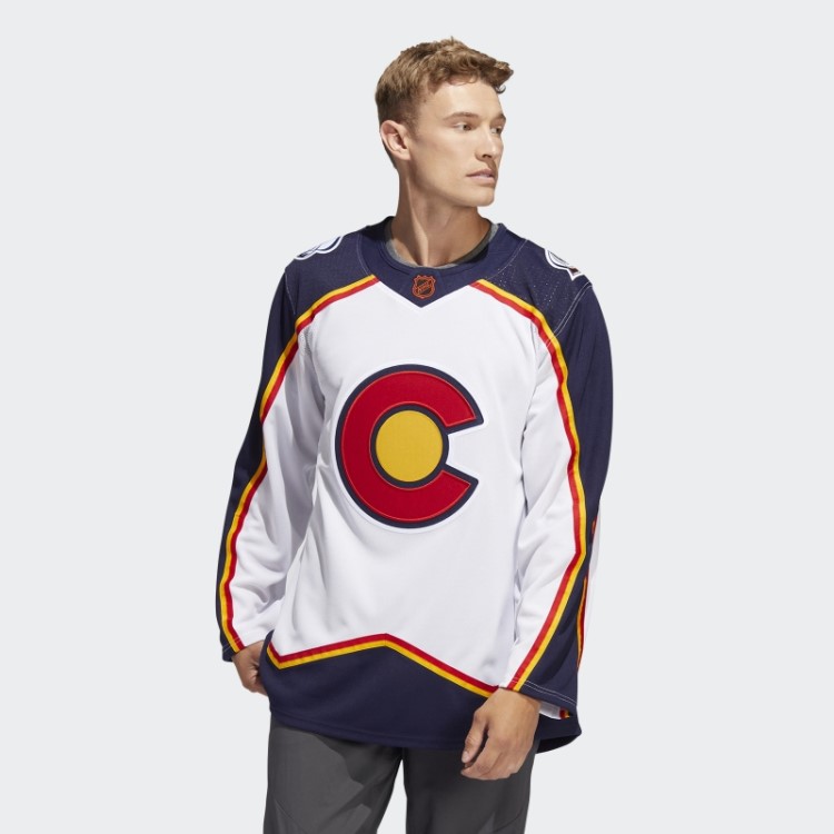 Camisa Avalanche Branca Autêntica Com Marca Reversa Retrô Adidas