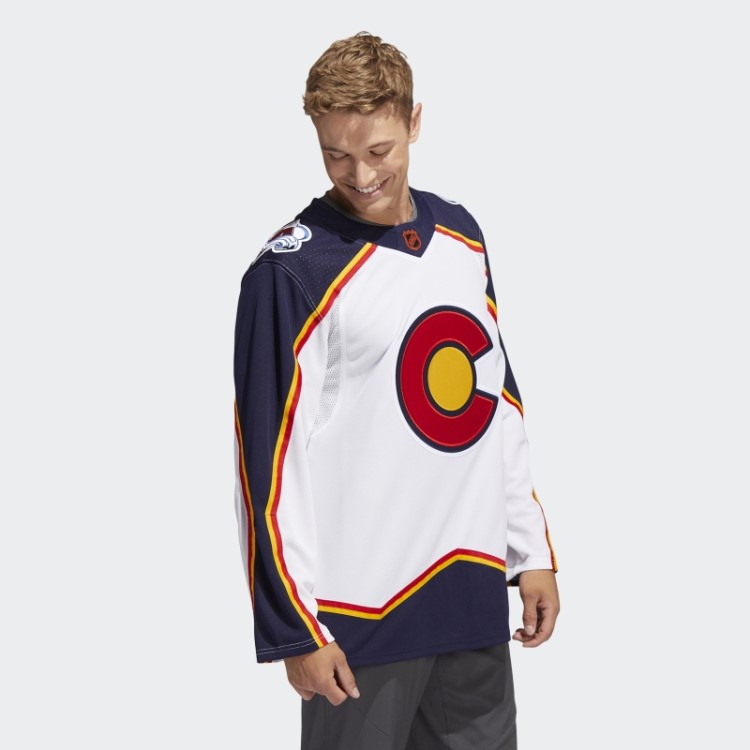 Camisa Avalanche Branca Autêntica Com Marca Reversa Retrô Adidas