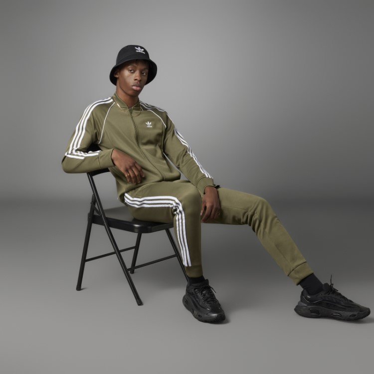 Calça Adidas Adicolor Classics Sst Verde Oliva
