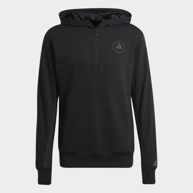 Moletom De Corrida Preto Adidas