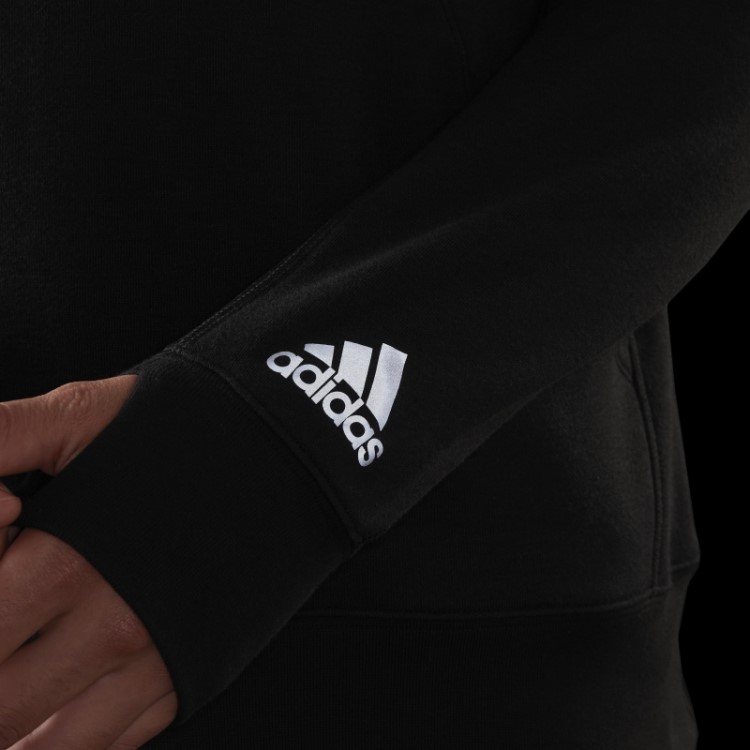 Moletom De Corrida Preto Adidas
