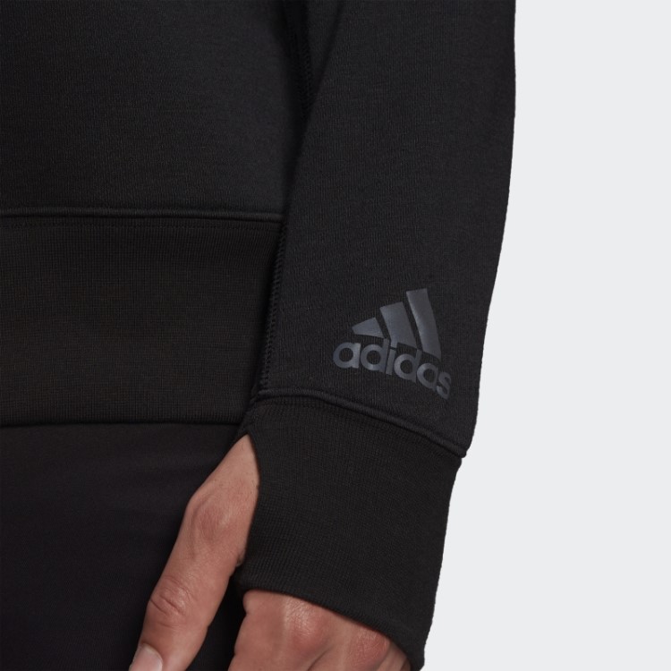 Moletom De Corrida Preto Adidas