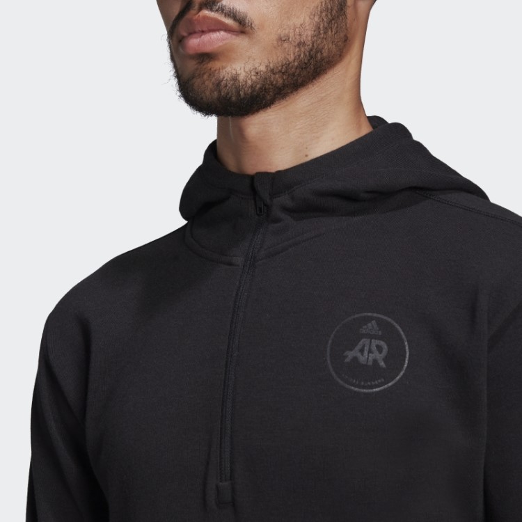 Moletom De Corrida Preto Adidas