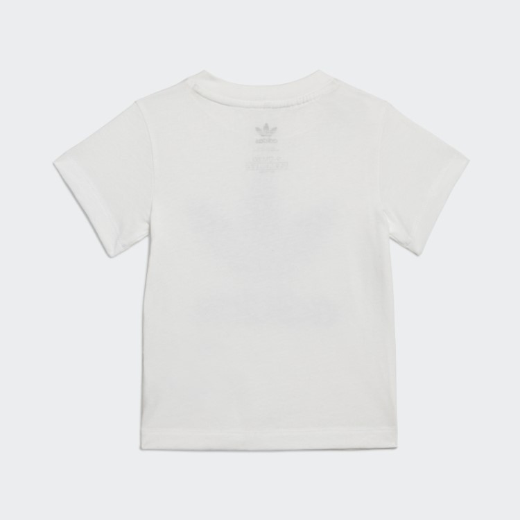 Conjunto De Camiseta Com Shorts Trefoil Adidas Lilás