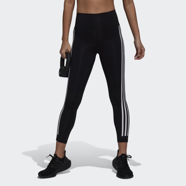 Legging Adidas Optime Trainicons 7/8 Preta