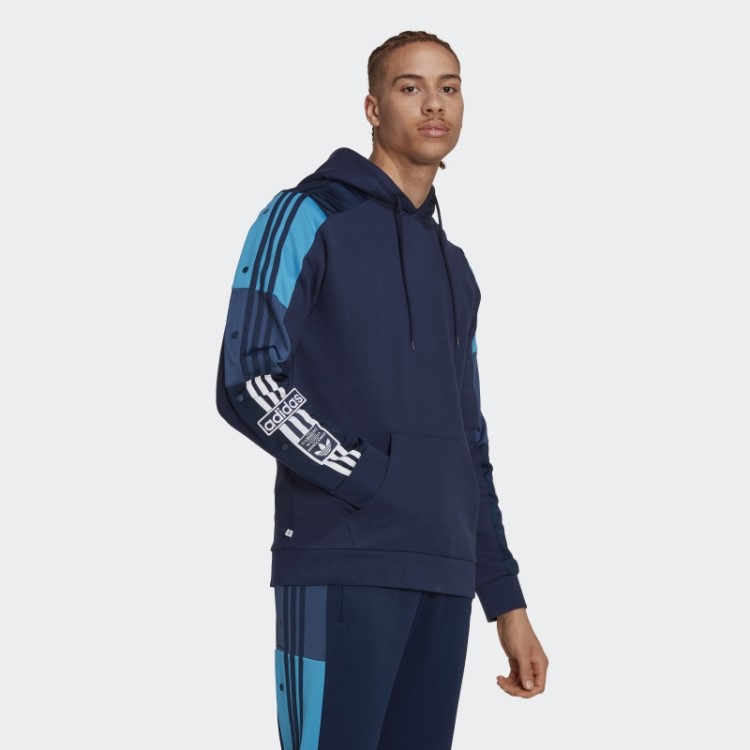Moletom Adicolor Adidas Night Indigo