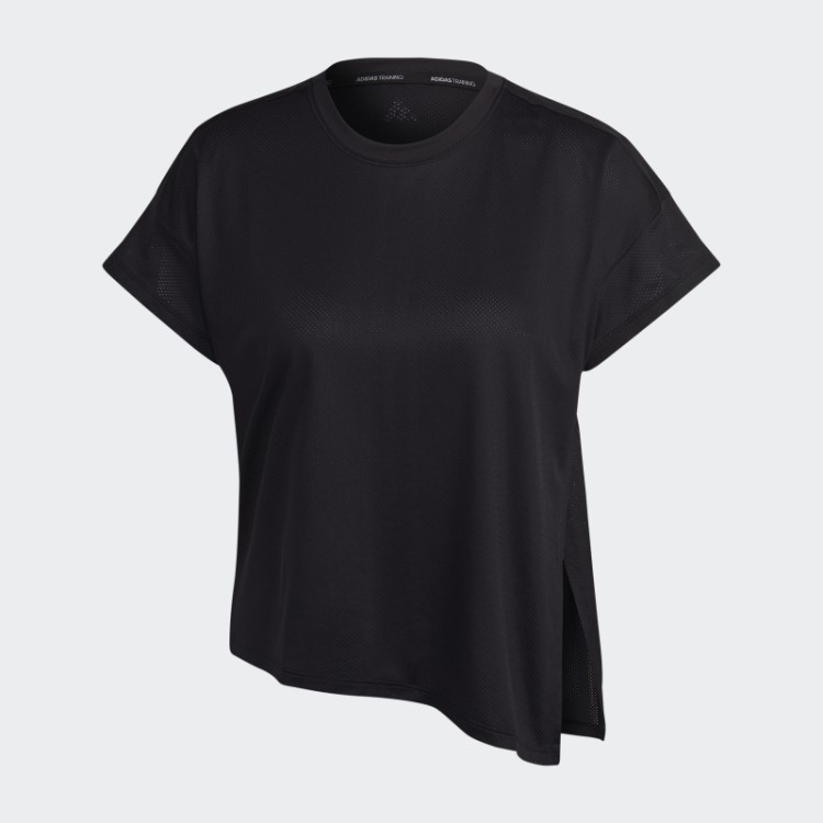 Camiseta De Treino Preta Adidas Hiit Aeroready Quickburn