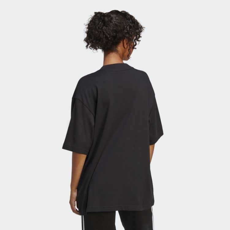 Crachá De ícones Do Futuro Preto Do Esporte Namorado Camiseta Adidas