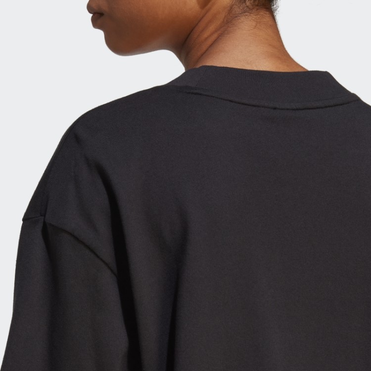 Crachá De ícones Do Futuro Preto Do Esporte Namorado Camiseta Adidas