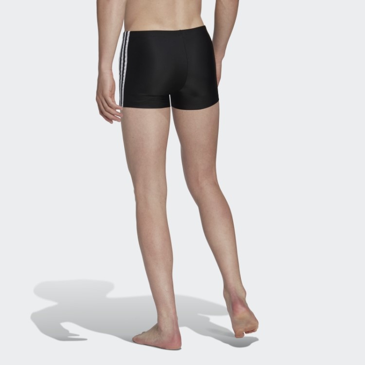 Boxers De Natação Com As 3 Riscas Clássicas Pretas Adidas
