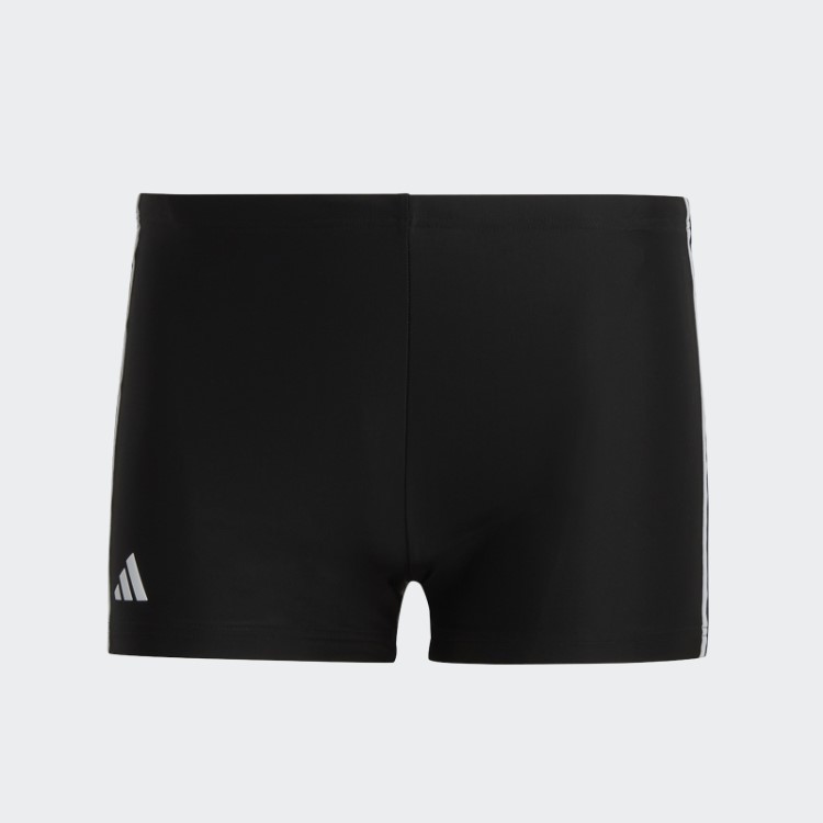 Boxers De Natação Com As 3 Riscas Clássicas Pretas Adidas