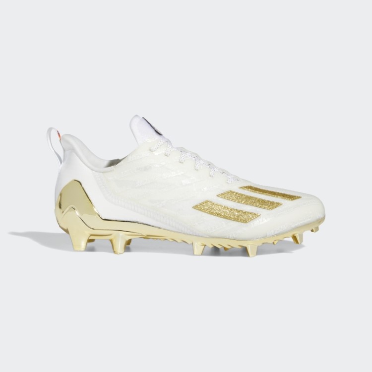 Moda Adidas Adizero Chuteiras Ouro Metálico