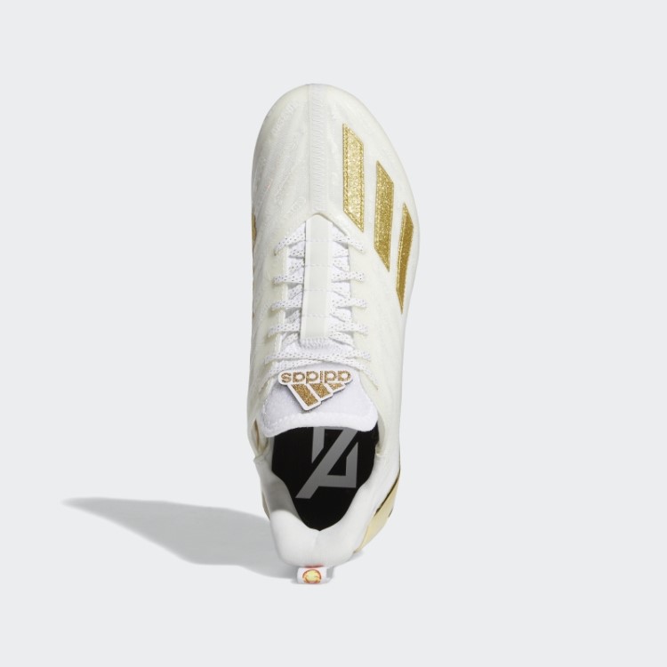 Moda Adidas Adizero Chuteiras Ouro Metálico